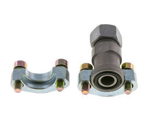 1/2'' SAE-Flansch 3000 PSI Stahl mit 15L (M22x1.5) ISO 6162-1