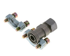 1/2'' SAE-Flansch 3000 PSI Stahl mit 15L (M22x1.5) ISO 6162-1