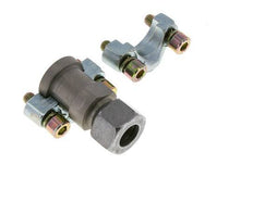 1/2'' SAE-Flansch 3000 PSI Stahl mit 15L (M22x1.5) ISO 6162-1