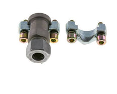 1/2'' SAE-Flansch 3000 PSI Stahl mit 15L (M22x1.5) ISO 6162-1