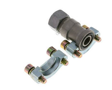 1/2'' SAE-Flansch 3000 PSI Stahl mit 15L (M22x1.5) ISO 6162-1