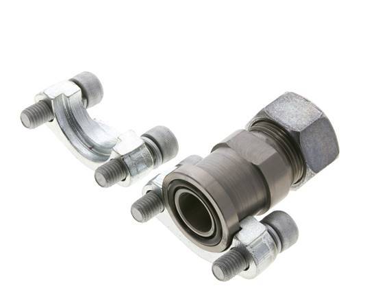 3/4'' SAE-Flansch 3000 PSI Stahl mit 22L (M30x2) ISO 6162-1