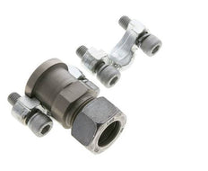 3/4'' SAE-Flansch 3000 PSI Stahl mit 22L (M30x2) ISO 6162-1