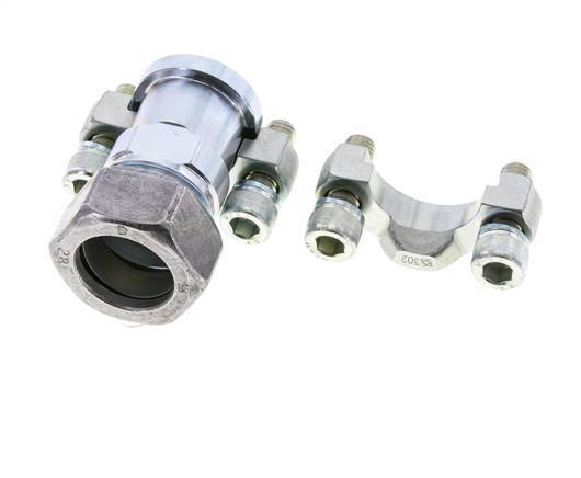 3/4'' SAE-Flansch 3000 PSI Stahl mit 28L (M36x2) ISO 6162-1