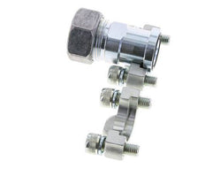 3/4'' SAE-Flansch 3000 PSI Stahl mit 28L (M36x2) ISO 6162-1