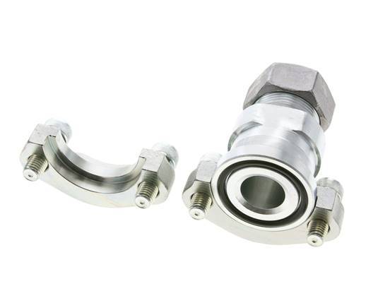 1-1/4'' SAE-Flansch 3000 PSI Stahl mit 28L (M36x2) ISO 6162-1