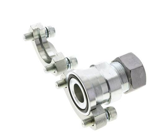 1-1/4'' SAE-Flansch 3000 PSI Stahl mit 28L (M36x2) ISO 6162-1