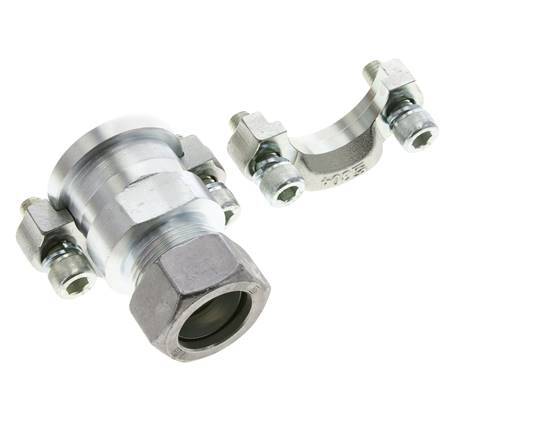 1-1/4'' SAE-Flansch 3000 PSI Stahl mit 28L (M36x2) ISO 6162-1