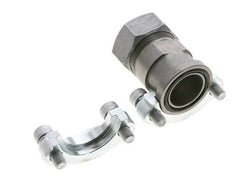 1-1/4'' SAE-Flansch 3000 PSI Stahl mit 35L (M45x2) ISO 6162-1