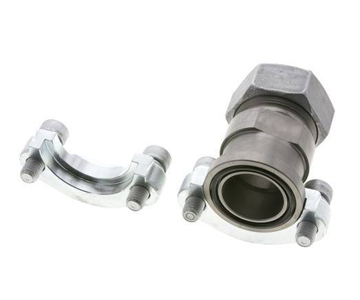 1-1/4'' SAE-Flansch 3000 PSI Stahl mit 35L (M45x2) ISO 6162-1