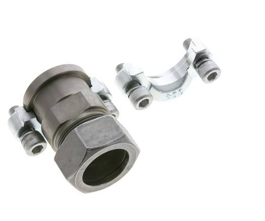 1-1/4'' SAE-Flansch 3000 PSI Stahl mit 35L (M45x2) ISO 6162-1