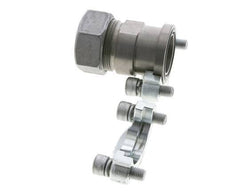 1-1/4'' SAE-Flansch 3000 PSI Stahl mit 35L (M45x2) ISO 6162-1
