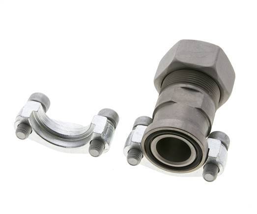 1'' SAE-Flansch 3000 PSI Stahl mit 30S (M42x2) ISO 6162-1