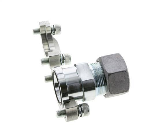 1-1/4'' SAE-Flansch 3000 PSI Stahl mit 30S (M42x2) ISO 6162-1