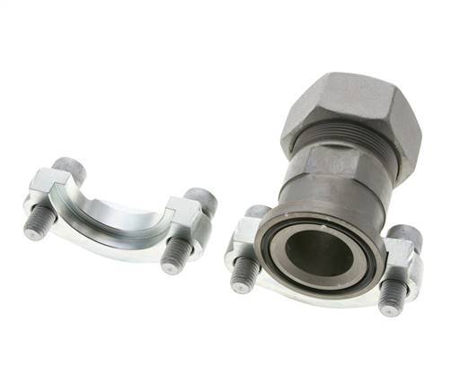 1-1/2'' SAE-Flansch 3000 PSI Stahl mit 38S (M52x2) ISO 6162-1