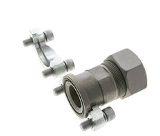 1-1/2'' SAE-Flansch 3000 PSI Stahl mit 38S (M52x2) ISO 6162-1