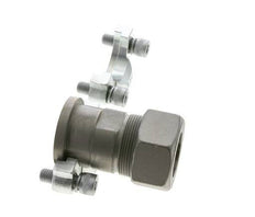 1-1/2'' SAE-Flansch 3000 PSI Stahl mit 38S (M52x2) ISO 6162-1