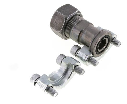 3/4'' SAE-Flansch 6000 PSI Stahl mit 25S (M36x2) ISO 6162-2