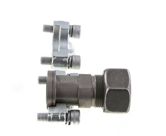 3/4'' SAE-Flansch 6000 PSI Stahl mit 25S (M36x2) ISO 6162-2