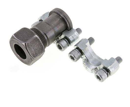 3/4'' SAE-Flansch 6000 PSI Stahl mit 25S (M36x2) ISO 6162-2