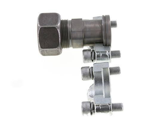 3/4'' SAE-Flansch 6000 PSI Stahl mit 25S (M36x2) ISO 6162-2