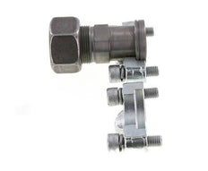 3/4'' SAE-Flansch 6000 PSI Stahl mit 25S (M36x2) ISO 6162-2