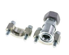 1'' SAE-Flansch 6000 PSI Stahl mit 25S (M36x2) ISO 6162-2