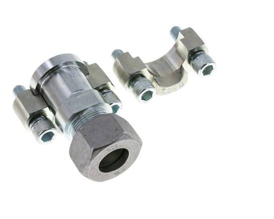 1'' SAE-Flansch 6000 PSI Stahl mit 25S (M36x2) ISO 6162-2