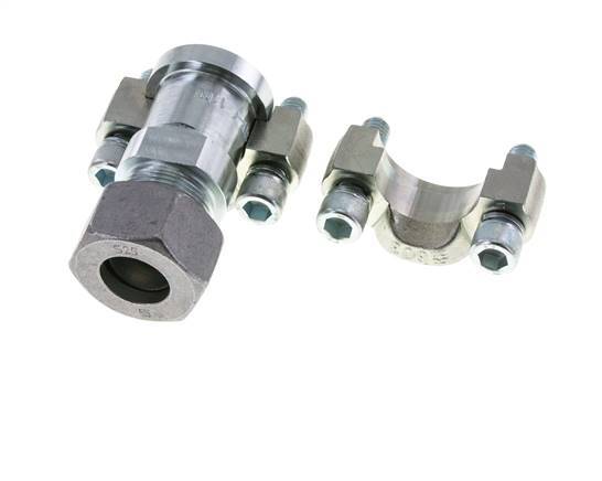 1'' SAE-Flansch 6000 PSI Stahl mit 25S (M36x2) ISO 6162-2