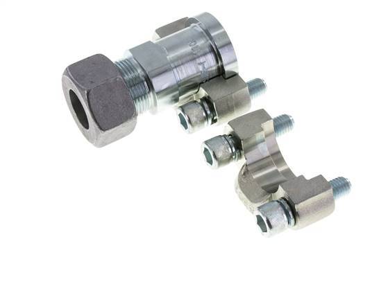 1'' SAE-Flansch 6000 PSI Stahl mit 25S (M36x2) ISO 6162-2