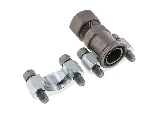 1-1/4'' SAE-Flansch 6000 PSI Stahl mit 30S (M42x2) ISO 6162-2