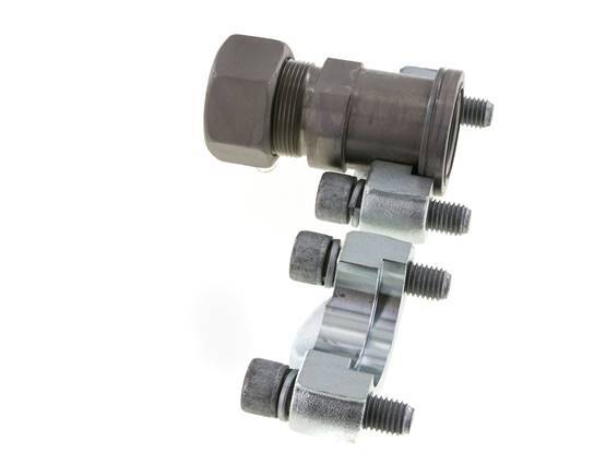 1-1/4'' SAE-Flansch 6000 PSI Stahl mit 30S (M42x2) ISO 6162-2