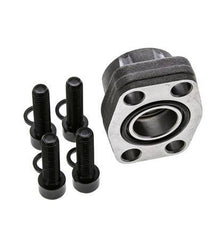 1'' SAE-Flansch 3000 PSI Glattstahl mit G1'' Innengewinde ISO 6162-1