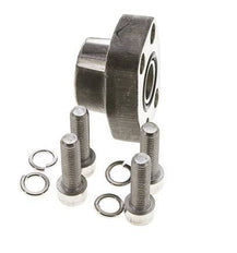 3/4'' SAE-Flansch 3000 PSI aus Edelstahl mit G3/4'' Innengewinde ISO 6162-1