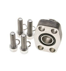 3/4'' SAE-Flansch 3000 PSI aus Edelstahl mit G3/4'' Innengewinde ISO 6162-1