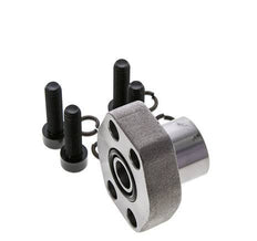 1/2'' SAE-Flansch 6000 PSI Glattstahl mit G1/2'' Innengewinde ISO 6162-2