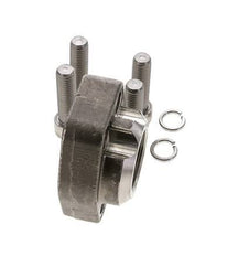 1-1/4'' SAE Flange 6000 PSI Stainless Steel with G1-1/4'' Female Threads ISO 6162-2