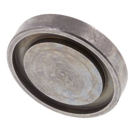 1'' SAE-Blindplatte 3000 PSI Stahl ISO 6162