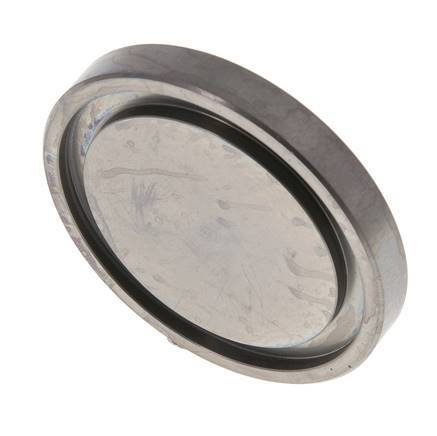 1-1/2'' SAE Blind Plate 3000 PSI Steel ISO 6162