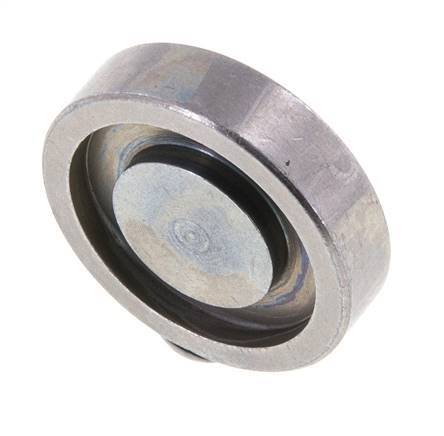 1/2'' SAE Blind Plate 6000 PSI Steel ISO 6162 [2 Pieces]