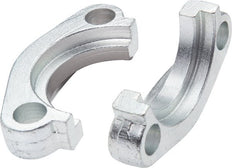 1-1/4'' SAE Flange Halves 3000 PSI Steel ISO 6162-1