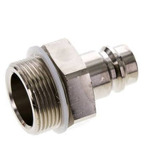 Nickel-plated Brass DN 19 Air Coupling Plug G 1 1/4 inch Male