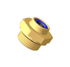 ABC Nl Straight connector T8x1 M16x1.5 - 90108016 [2 Pieces]
