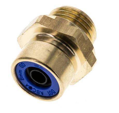 ABC Nl Straight connector T8x1 M16x1.5 - 90108016 [2 Pieces]