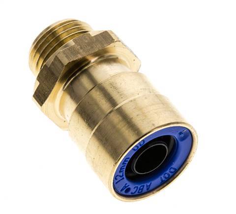 ABC Nl Straight connector T12x1.5 M16x1.5 - 90112016 [2 Pieces]