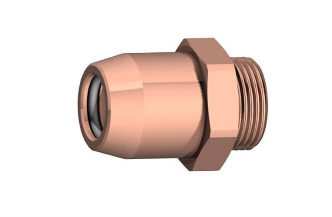 Straight connector T 10X1.0 D M10X1.0 - 6237300