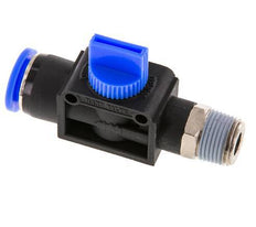 3/2-Wege-Absperr-Handventil 12 mm - R3/8'' Kunststoff/Messing Rohrseitige Entlüftung