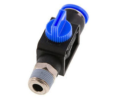 3/2-Wege-Absperr-Handventil 12 mm - R3/8'' Kunststoff/Messing Rohrseitige Entlüftung