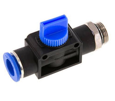 3/2-Wege-Absperr-Handventil 12 mm - G3/8'' Kunststoff/Messing Rohrseitige Entlüftung