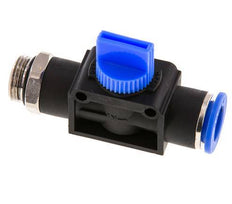 3/2-Wege-Absperr-Handventil 12 mm - G3/8'' Kunststoff/Messing Rohrseitige Entlüftung